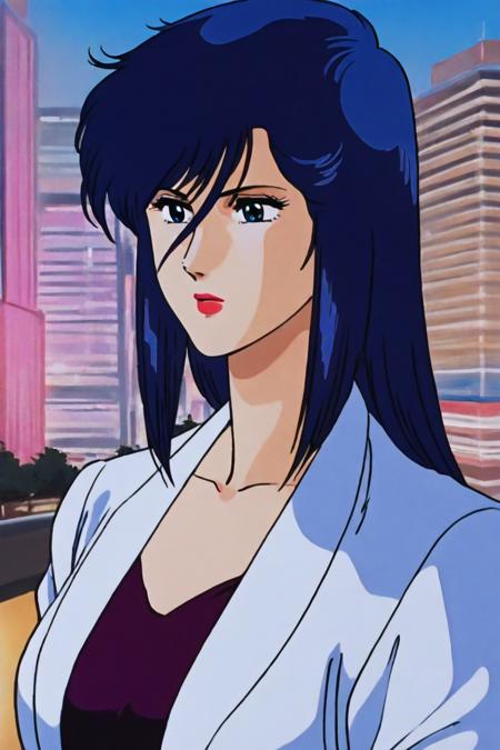City Hunter style 80's anime illustriousXL