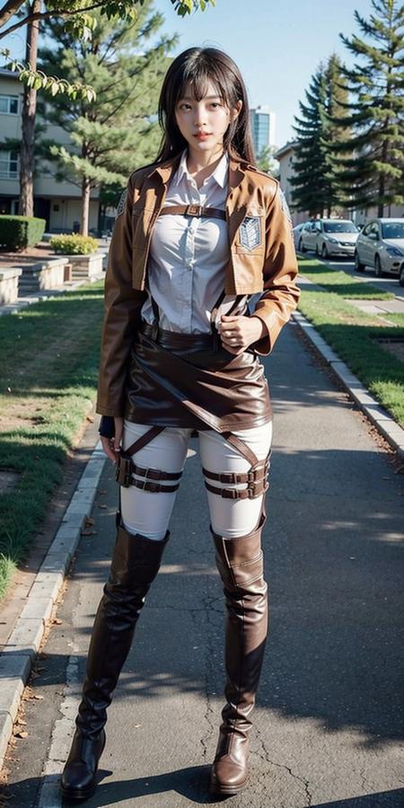 Survey Corps Uniform (Attack on Titan) [Pony & SD1.5]版本v1.0 (ID: 410548)