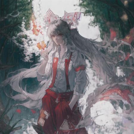 藤原妹紅 Fujiwara no mokou版本0.1 (ID: 7323)