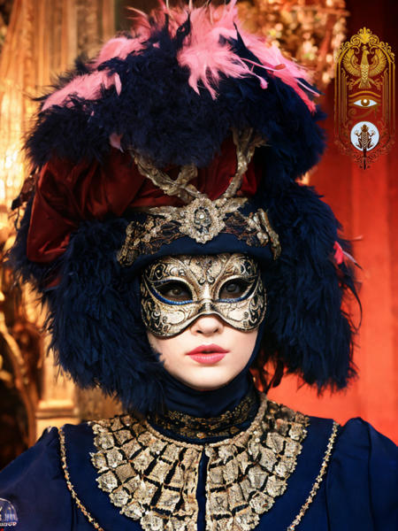 Venetian Carnival Dress Mask ?PapyLoop?