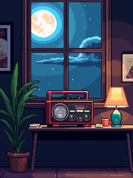 Hard Edge Pixel Art