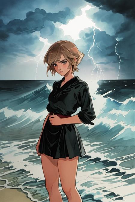 Little Thunder manga style