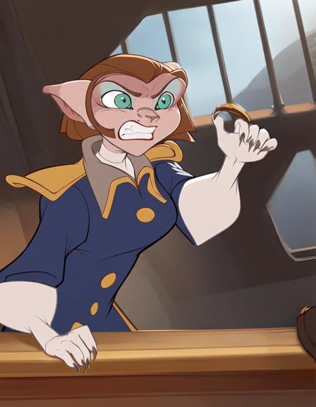 Captain Amelia - Treasure Planet
