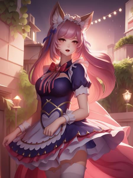 王者荣耀_妲己_女仆咖啡_Honor of kings_Da Ji