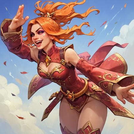 Lina from Dota 2