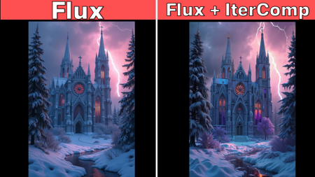 Flux Enhance Workflow: Refining and Upscaling with IterComp