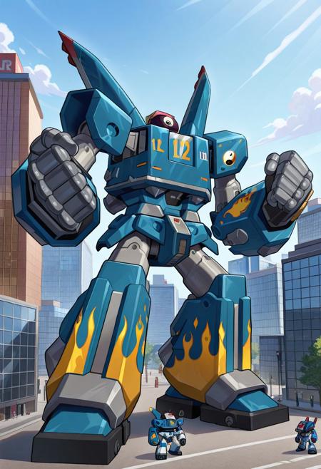 [IL] Mechanized Earth Guard Attack System, eXtra Large Robot – Megas XLR