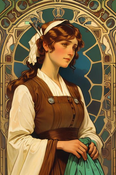 style of Alphonse Mucha 200