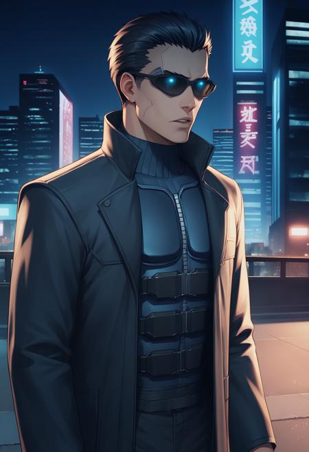 JC Denton (Deus Ex) SDXL LoRA [Pony]
