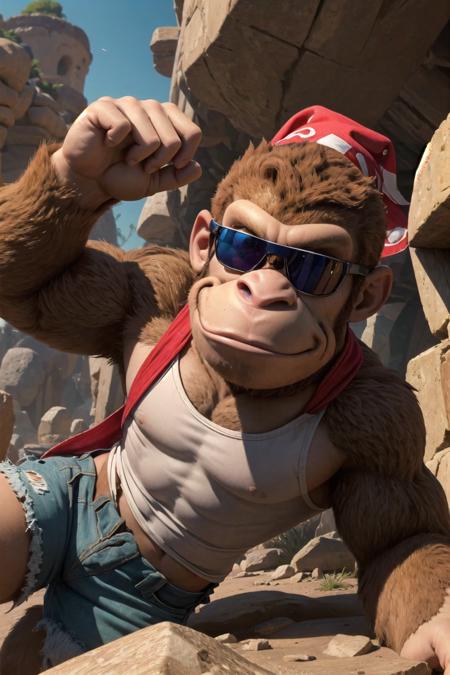 Donkey Kong | 3 character LoRA