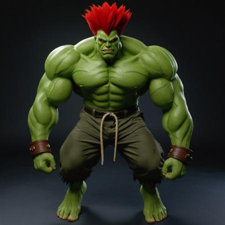 Street Fighter II: The Animated Movie style XL + F1D
