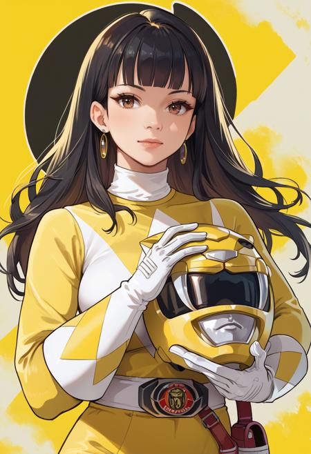 Mighty Morphin Power Rangers - Yellow Ranger PonyXL