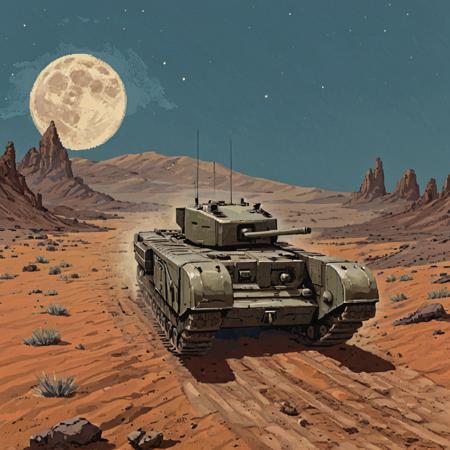 Churchill Tank (SDXL)