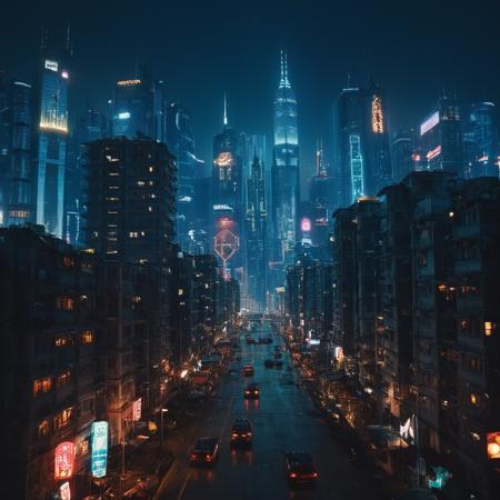 Cyberpunk Cinematic Style XL + F1D (Including Cyberpunk City)
