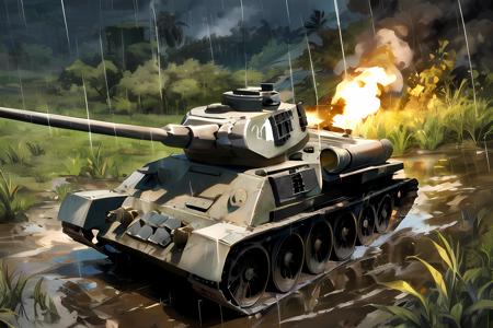 T34/85 Tank