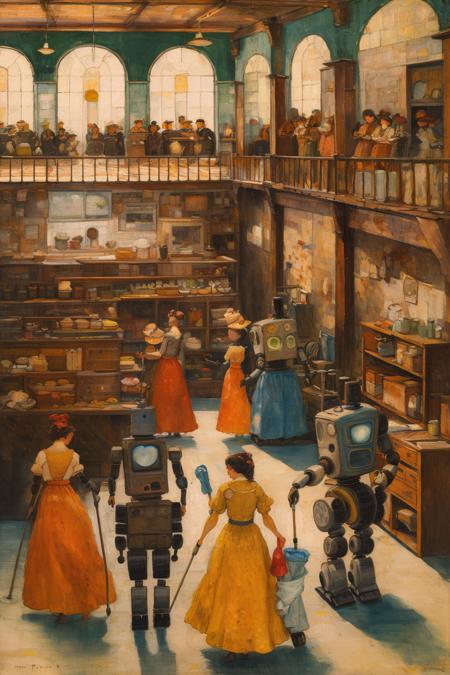 style of Maurice Prendergast 383