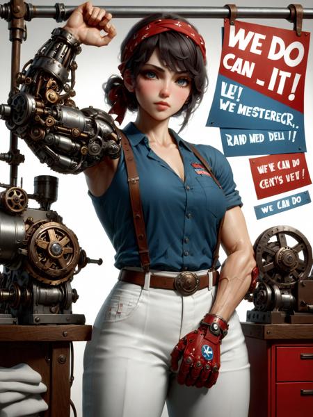 Gearbound Steampowered Arm SDXL