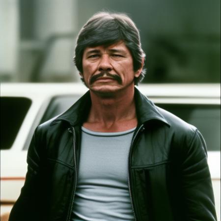 Charles Bronson, Death Wish III, and a bottle of Mandom版本v2.0 (ID: 61636)