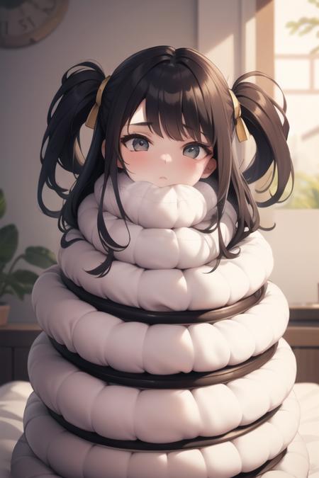 Snake coiling
