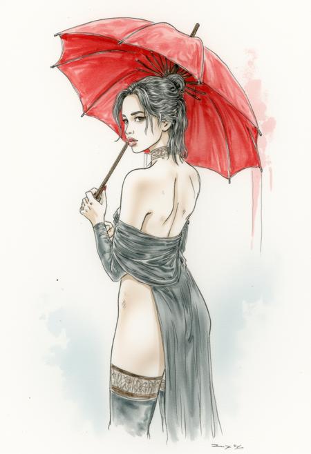 Luis Royo sketch