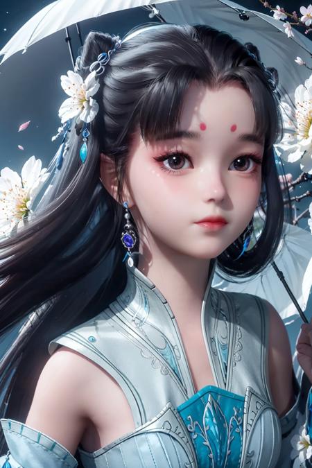 激萌ai蓝灵娥少女版