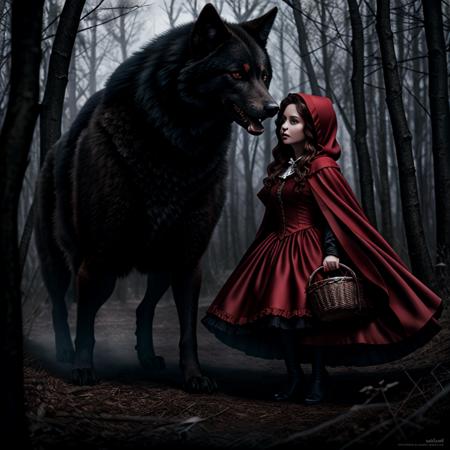 Little Red Riding Hood XL + SD1.5 + F1D