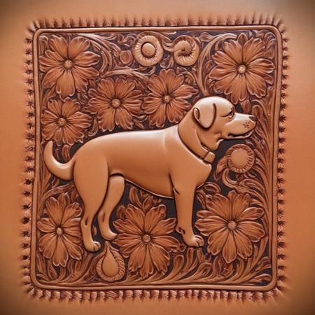 Sheridan Style Western Tooled Leather XL