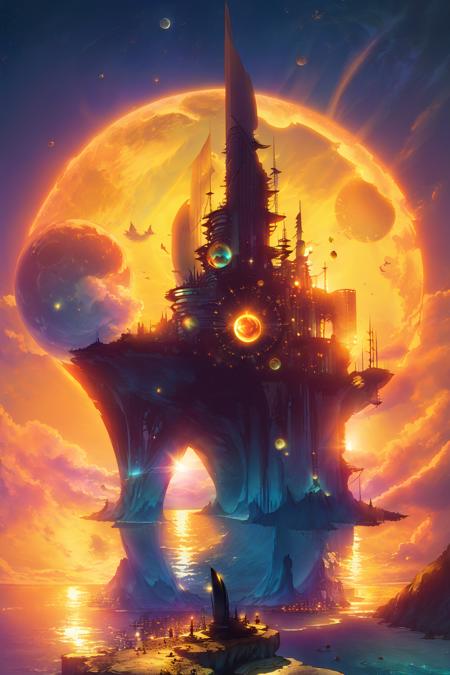 FuturisticScape (Lora) 未来主义景观