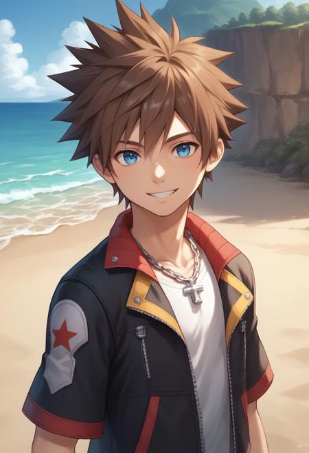 Sora - Kingdom Hearts - Pony + Illustrious