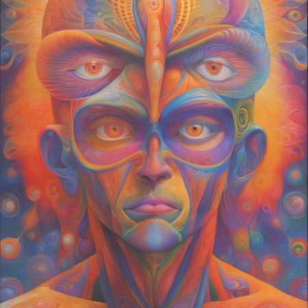 style of Alex Grey 375