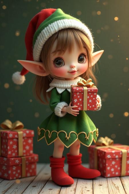 Adorable Christmas Elf