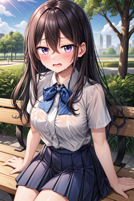 Worried eyes / 困り顔の眼