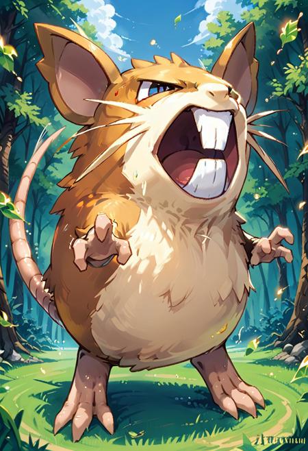 Raticate: Hyper Fang Pokémon | ラッタ (Pokedex #0020) [Pony]版本v1.0 (ID: 1033685)