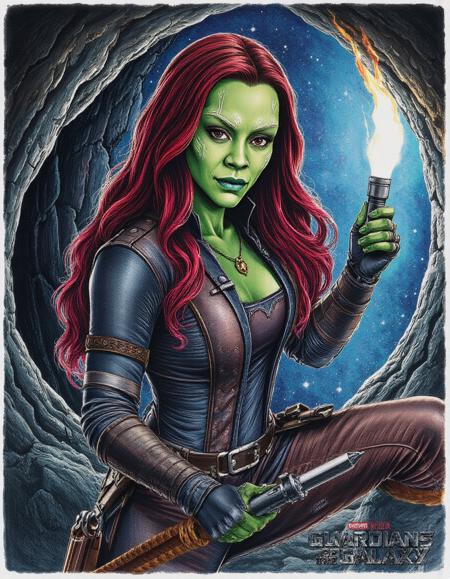 Gamora from Guardians of the Galaxy