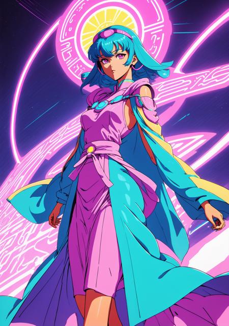 90s Neon Anime Style 1.5