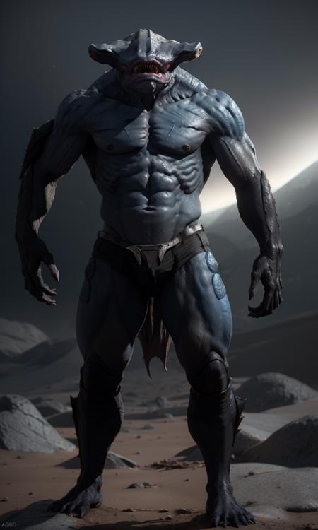Hammerhead Alien (Concept)