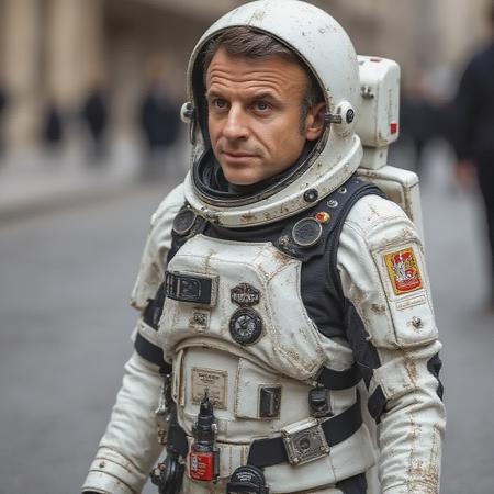 Emmanuel MACRON FLUX DEV LORA