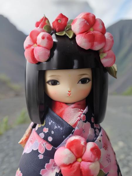 MR kokeshi Doll