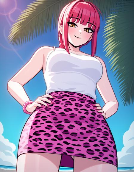 Hot Pink Skirt : 派手なピンクのスカート SDXL