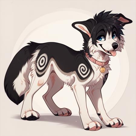 gosdoq Emodog furry style LoRA for Pony and SeaArt/Compassmix