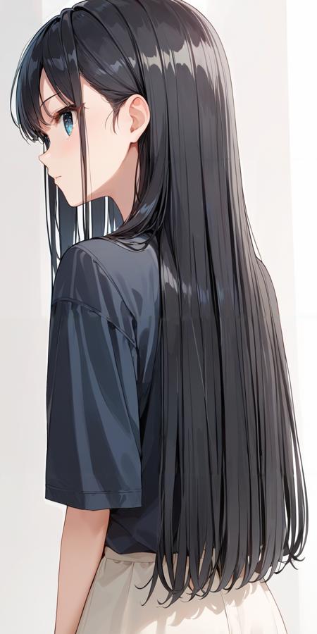 ストレートヘア/straight hair(XL,pony)
