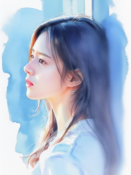 some watercolor 水彩画 FLUX
