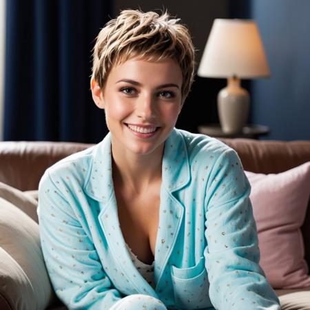 Short Layered Pixie Harstyle