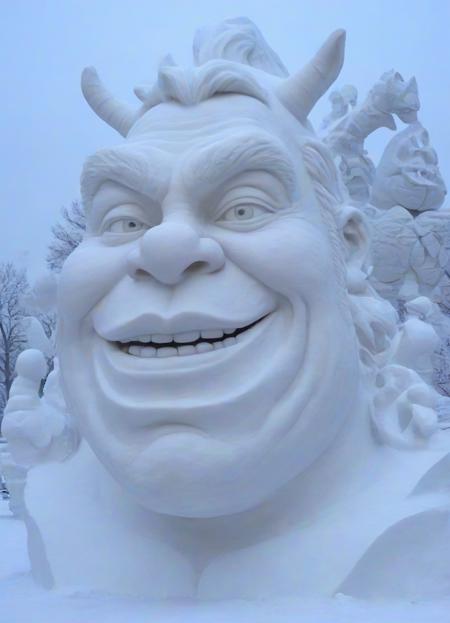 PE Snow Sculpture [Style]