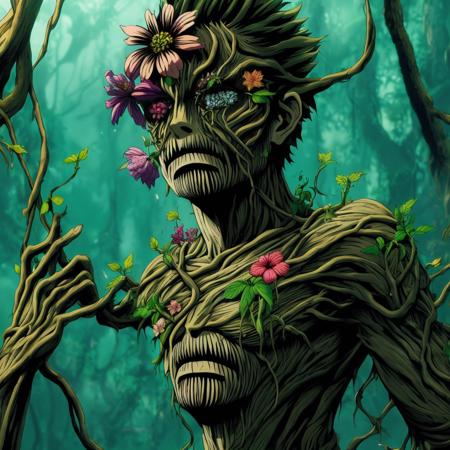 Flower Man 地獄楽_SD1.5ckpt版本v1.0 (ID: 183043)