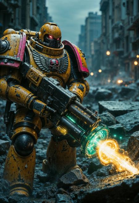 The Space Marines Warhammer 40K | Flux + Pony