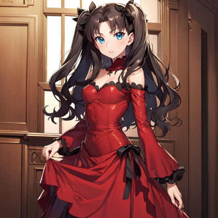 Rin tohsaka  LORA and(Pony)  from fate stay night visual novel