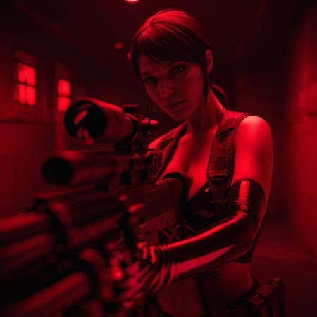 Quiet - Metal Gear series - Realistic SDXL