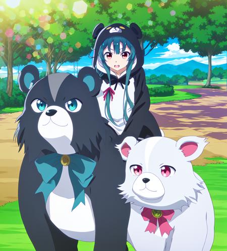 KumaBear-Roukin8-characters-LoCon/FullCkpt くまベアー/ろうきん8