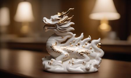 XL Realistic pure color porcelain art style